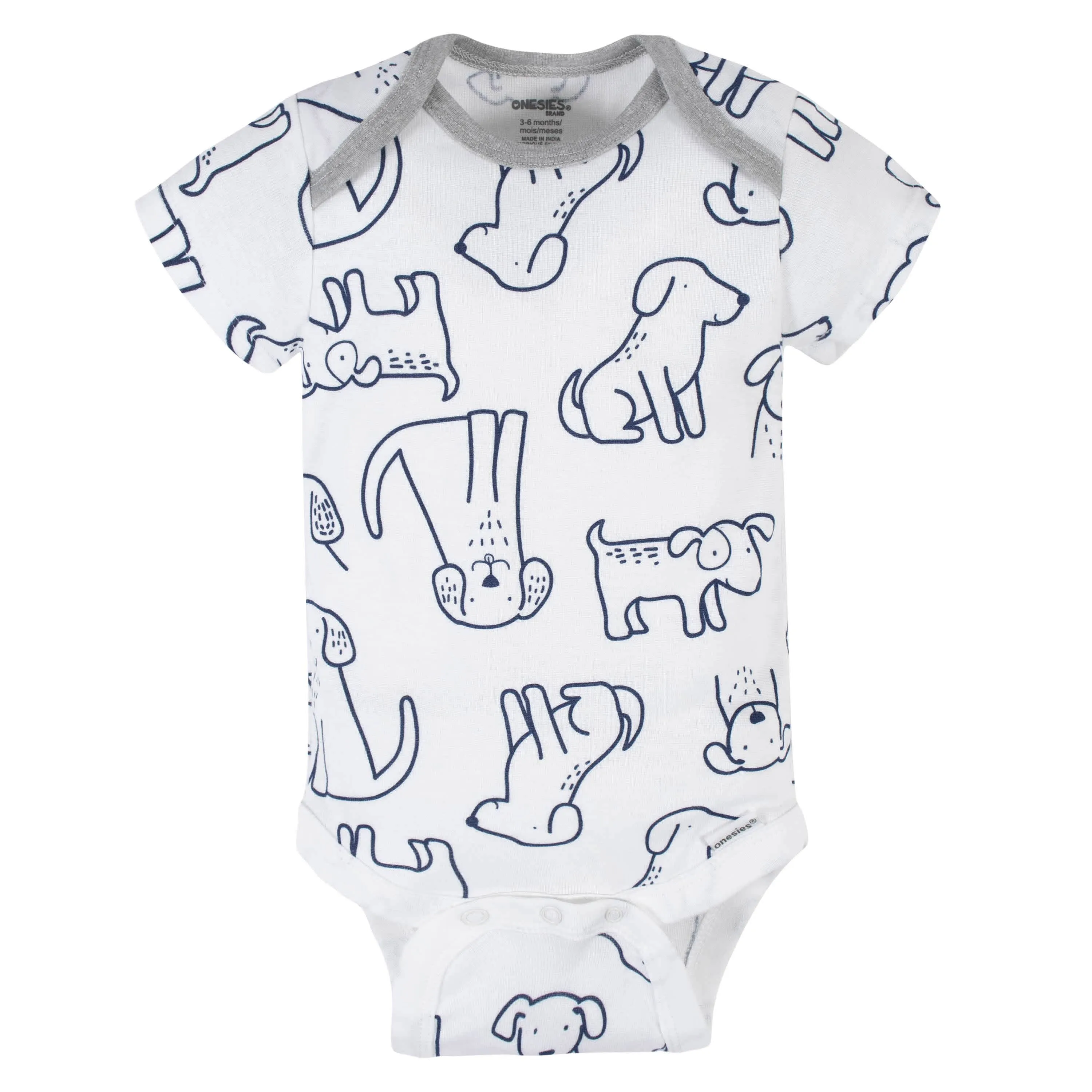 6-Piece Baby Boys Dog Onesies Brand Bodysuits & Sleep 'n Plays Set Gerber Childrenswea