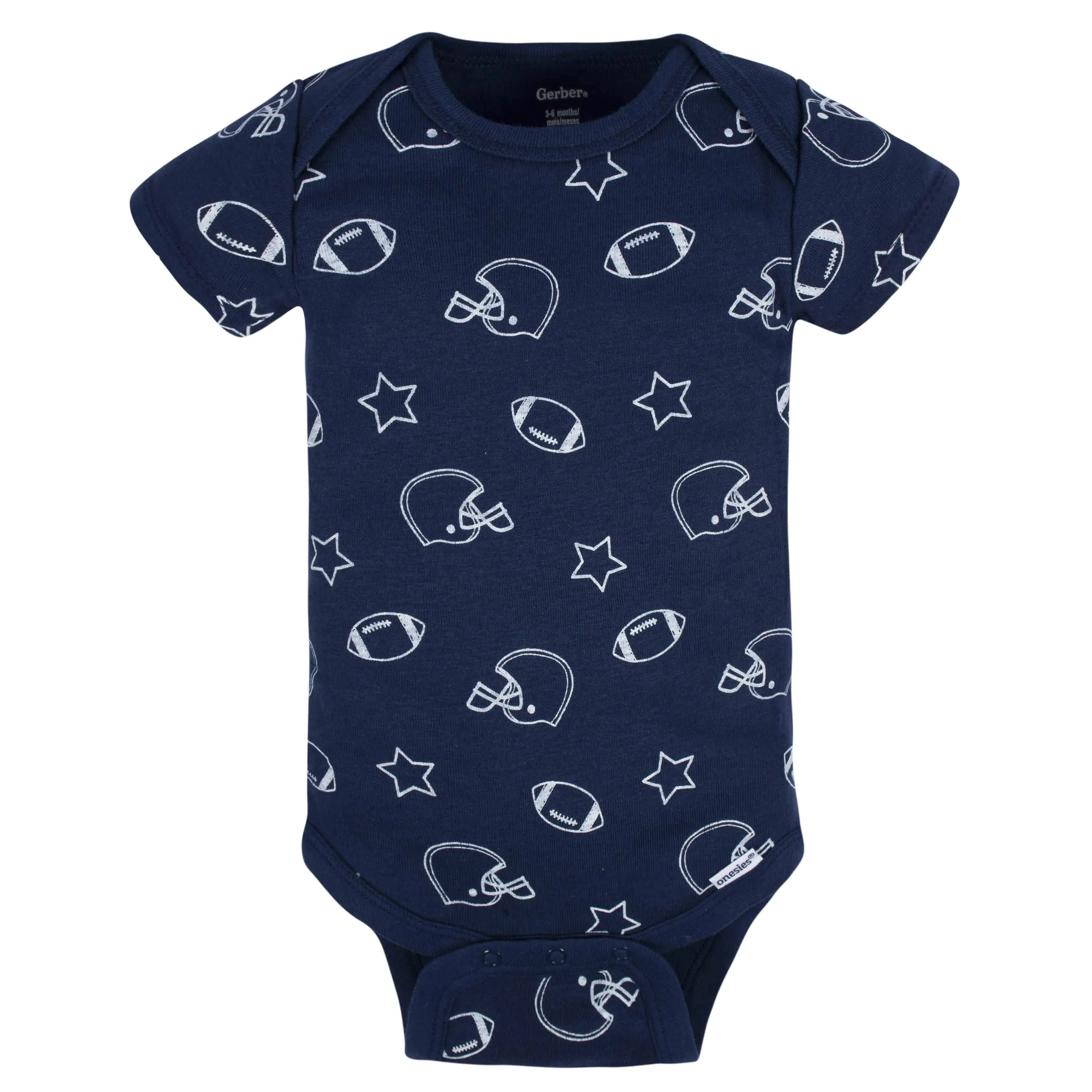 8-Pack Baby Boys All Star Onesies Bodysuits Gerber Childrenswea