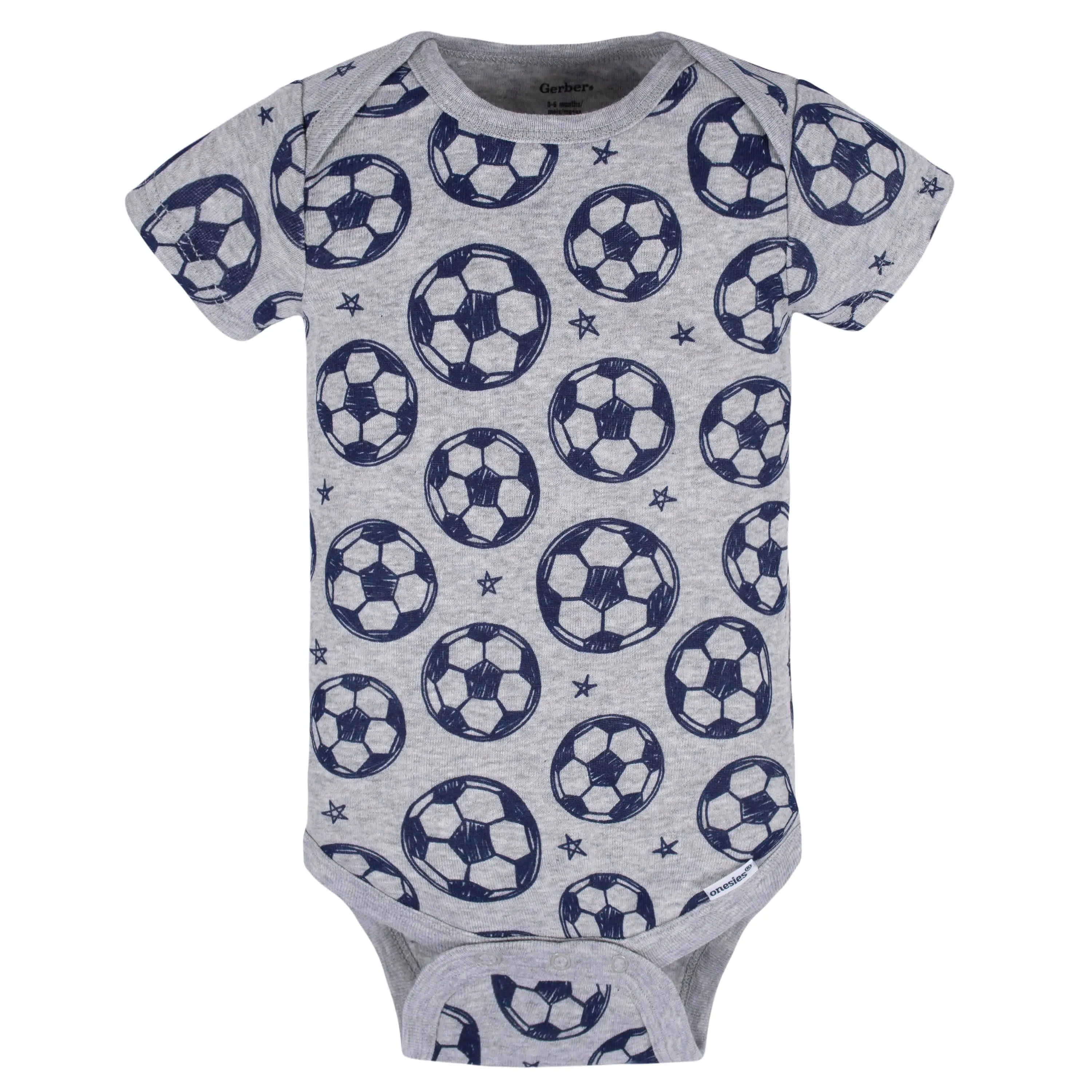 8-Pack Baby Boys All Star Onesies Bodysuits Gerber Childrenswea