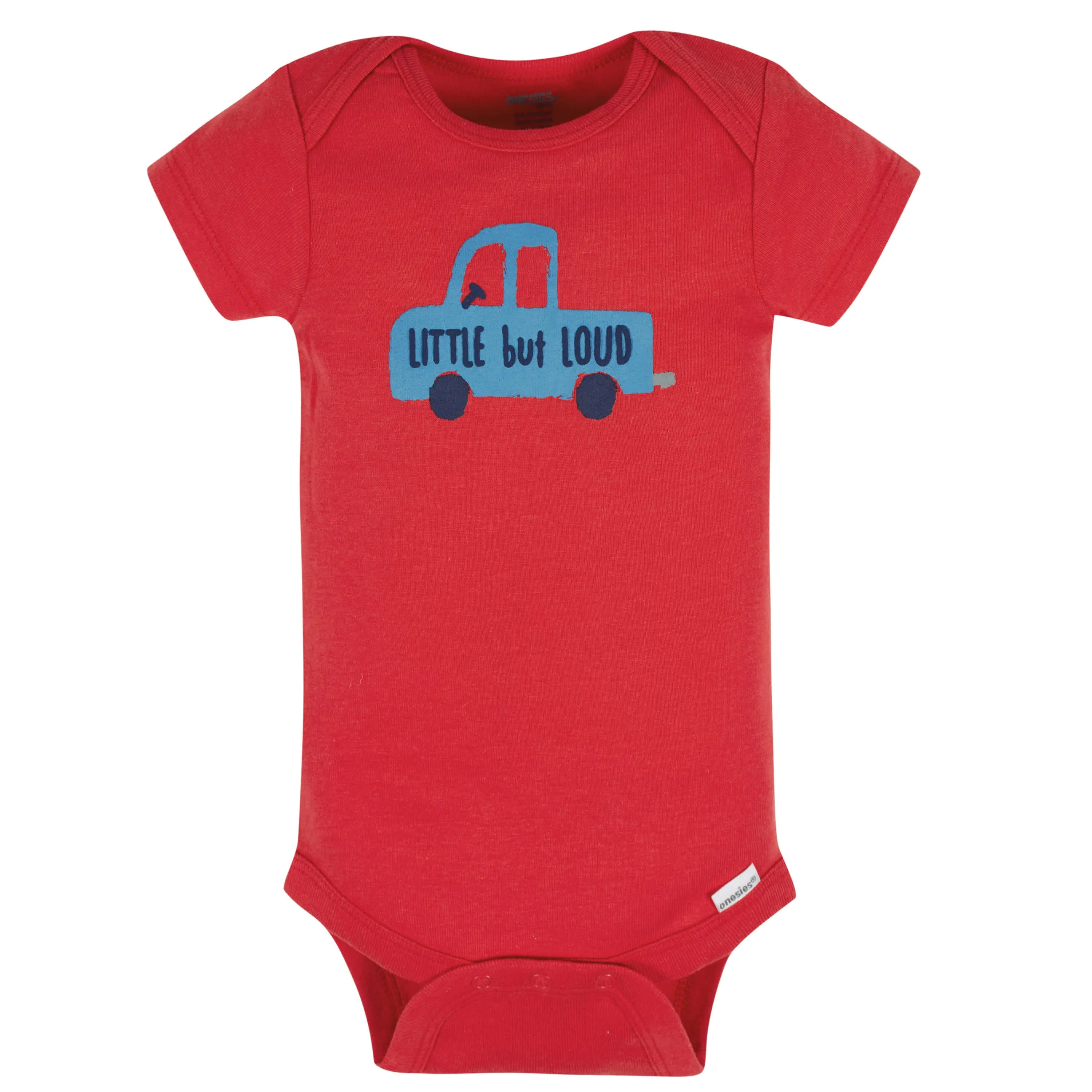 8-Pack Baby Boys Construction Zone Short Sleeve Onesies Bodysuits Gerber Childrenswea