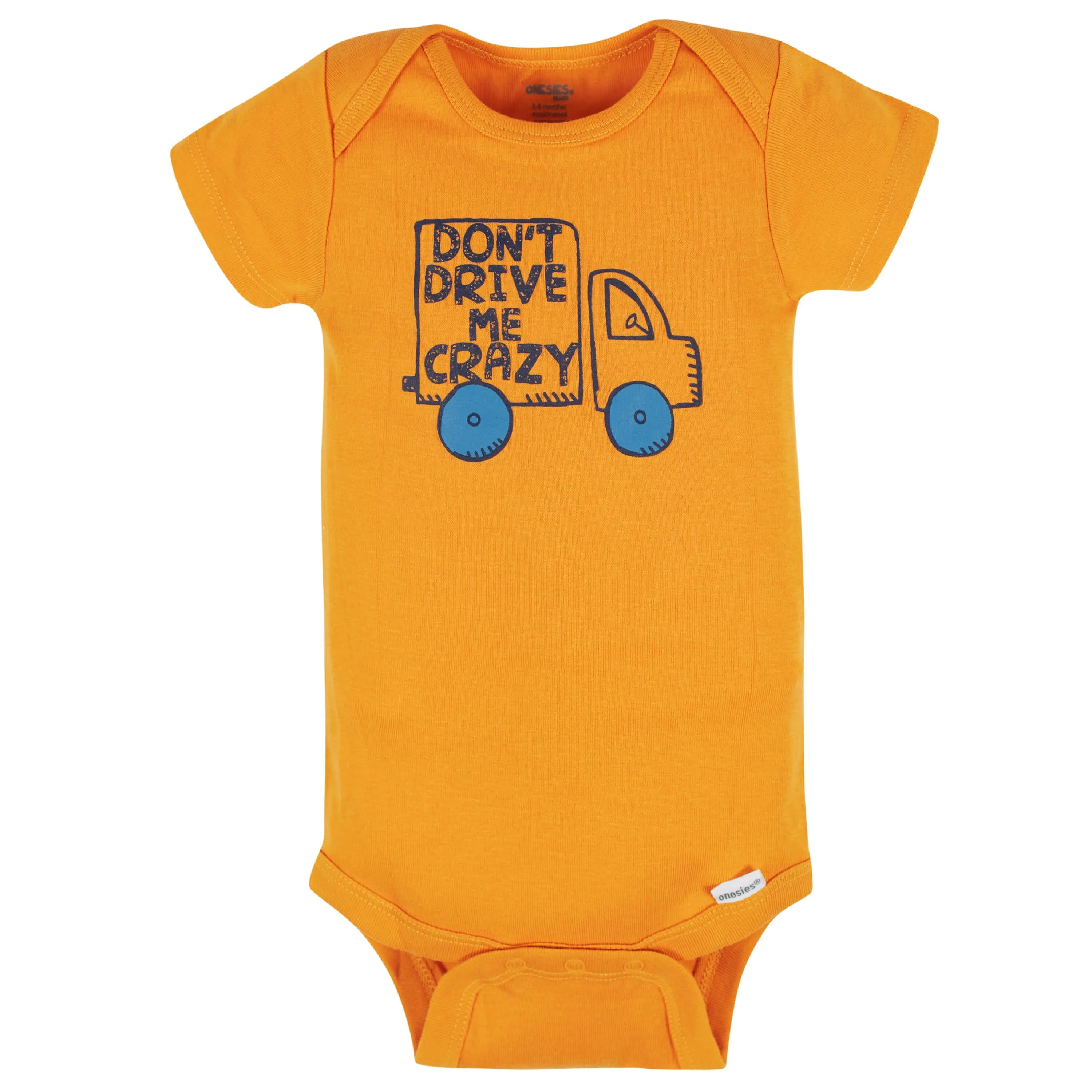 8-Pack Baby Boys Construction Zone Short Sleeve Onesies Bodysuits Gerber Childrenswea