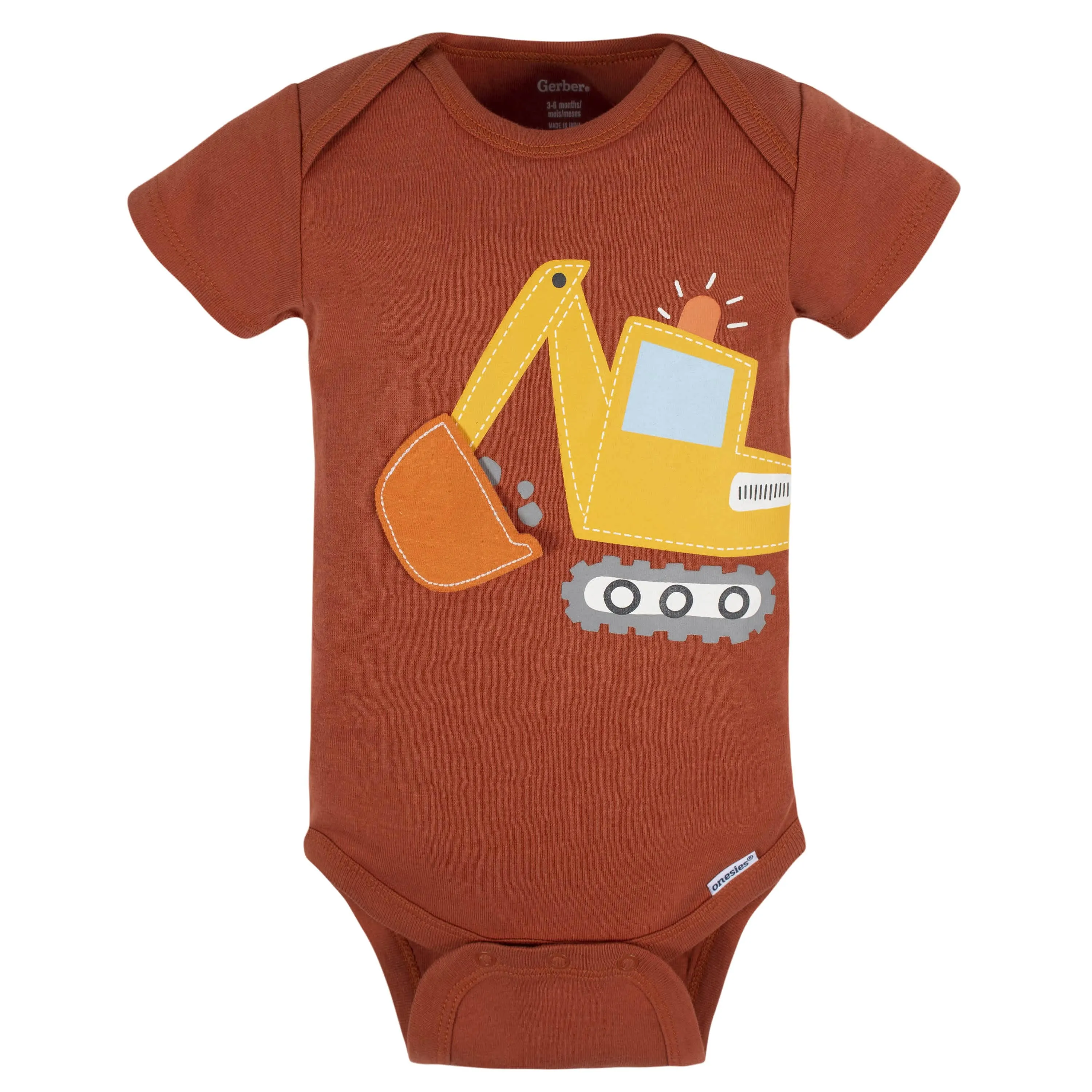 8-Pack Baby Boys Transportation Zone Onesies Bodysuits Gerber Childrenswea