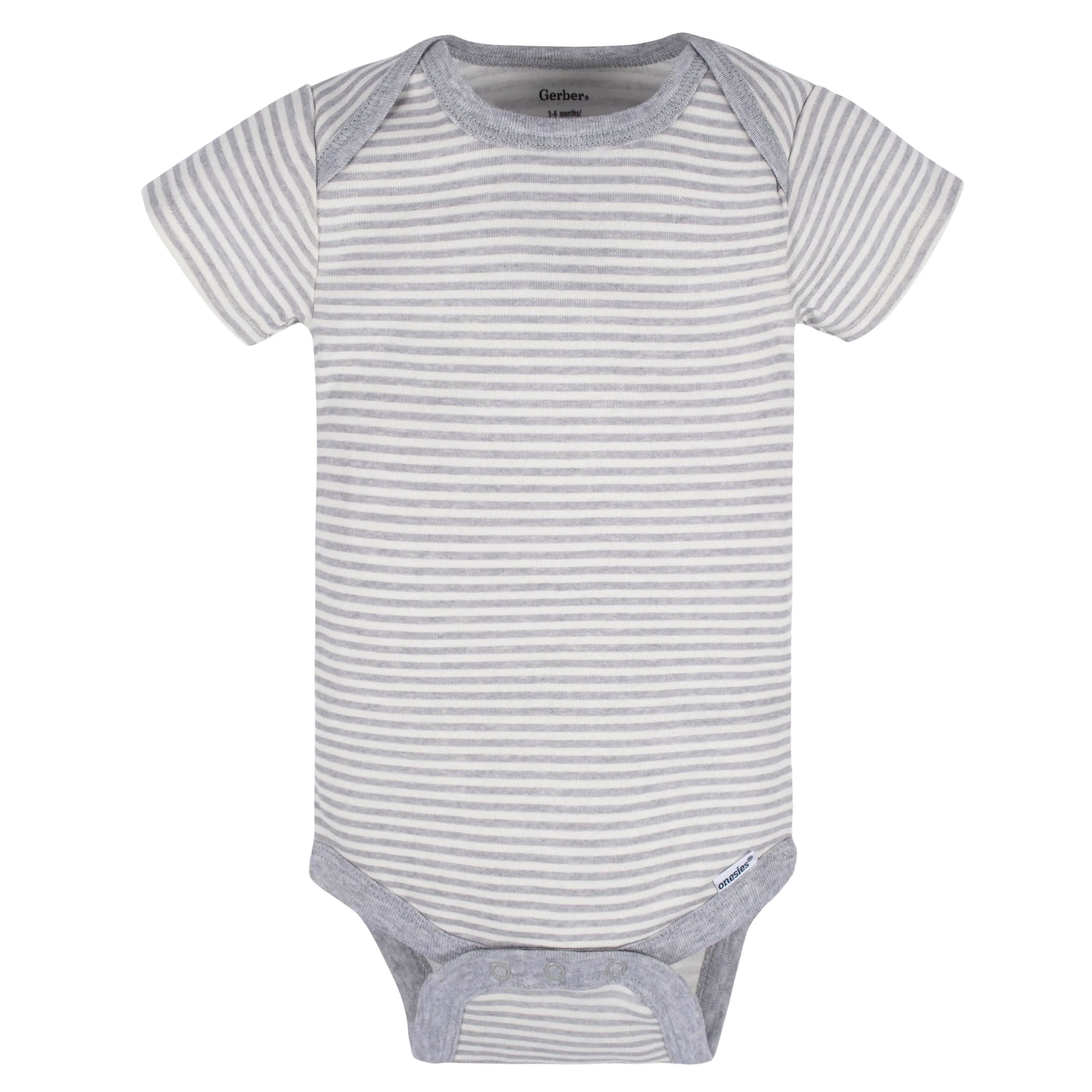 8-Pack Baby Neutral Happy Veggies Onesies Bodysuits Gerber Childrenswea