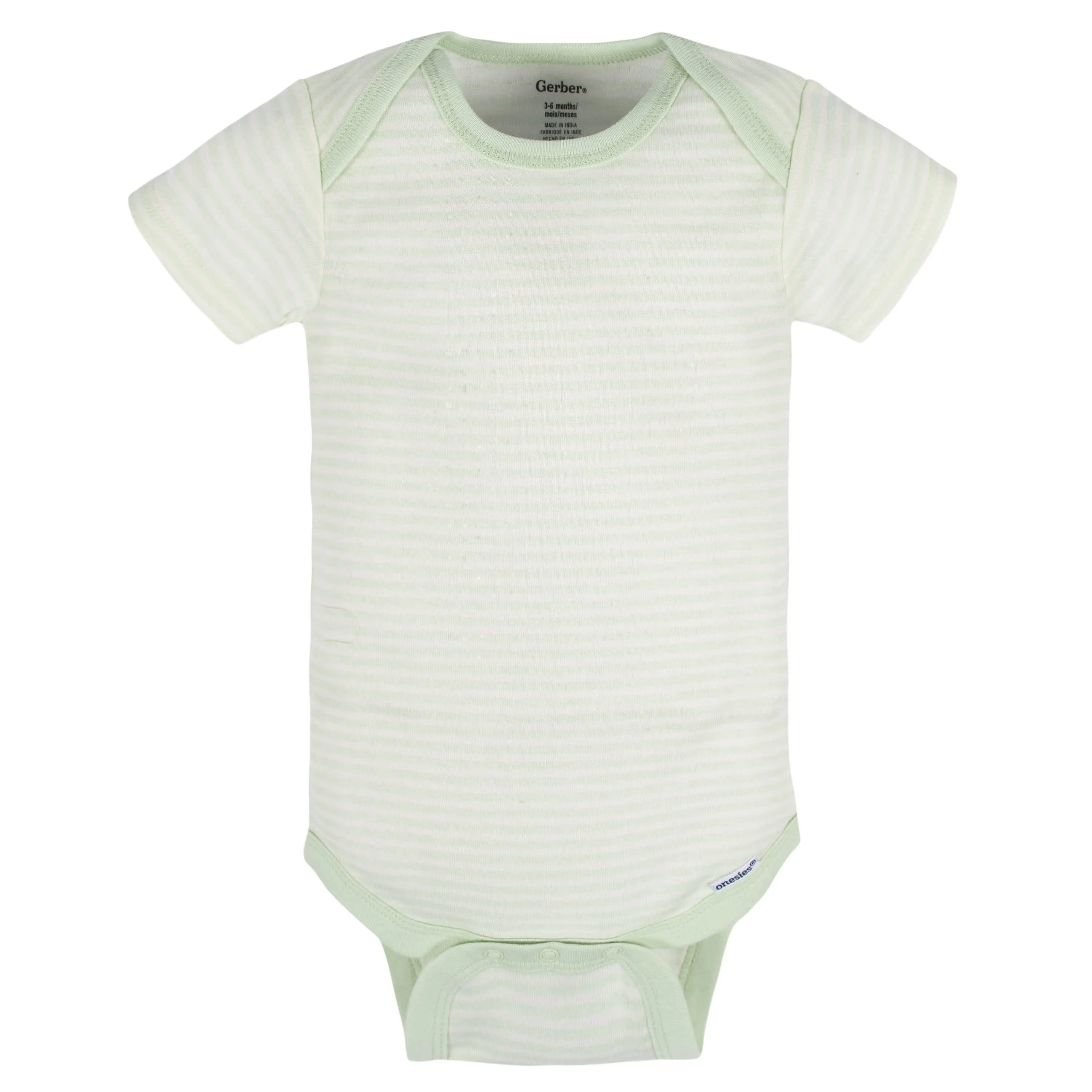 8-Pack Baby Neutral Happy Veggies Onesies Bodysuits Gerber Childrenswea