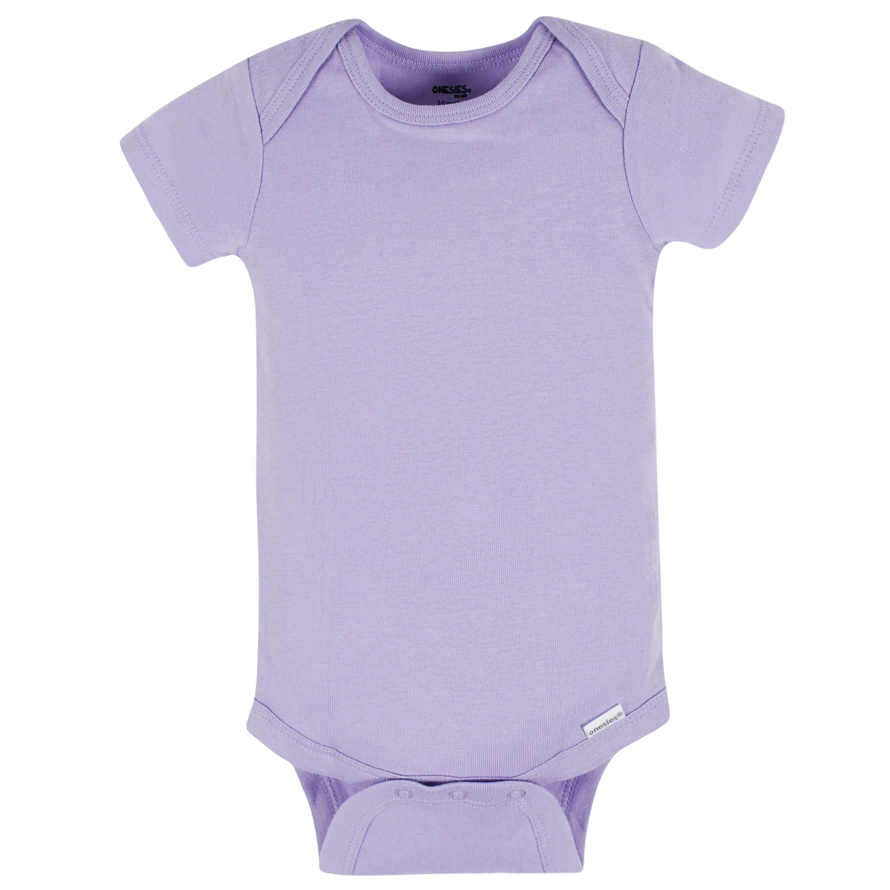 8-Pack Baby Neutral Pastel Rainbow Short Sleeve Onesies Bodysuits Gerber Childrenswea