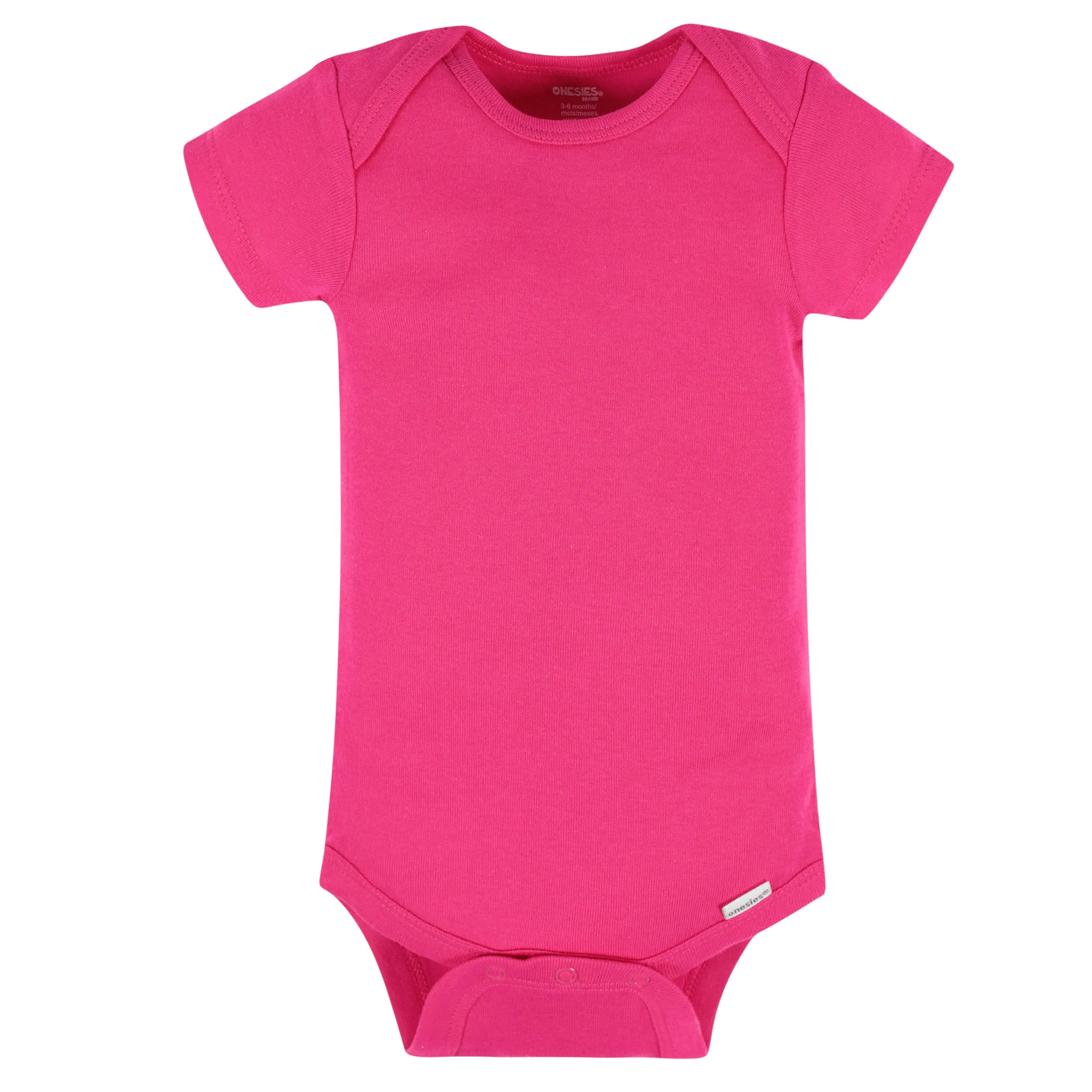 8-Pack Baby Neutral Pastel Rainbow Short Sleeve Onesies Bodysuits Gerber Childrenswea