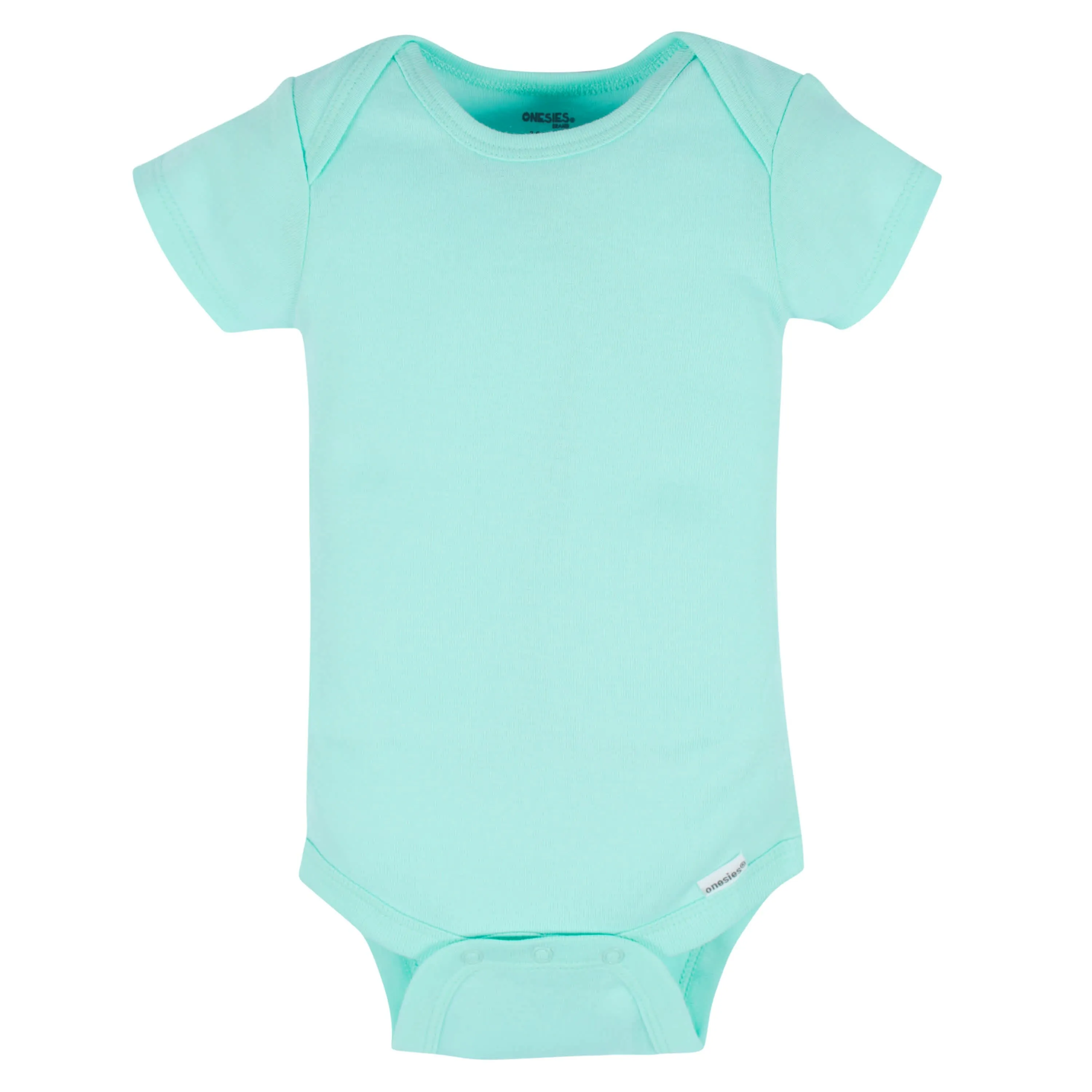 8-Pack Baby Neutral Pastel Rainbow Short Sleeve Onesies Bodysuits Gerber Childrenswea