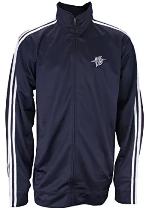 Adidas NBA Men's Tall Retro Golden State Warriors Full Zip Track Jacket, Navy