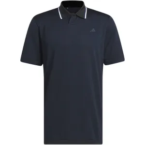 adidas Primeknit Polo Shirt - Black/Collegiate Navy