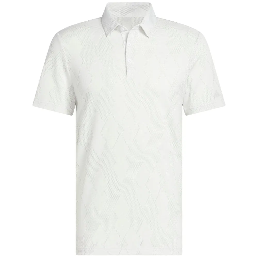 adidas Ultimate365 Micro Texture Polo Shirt - White