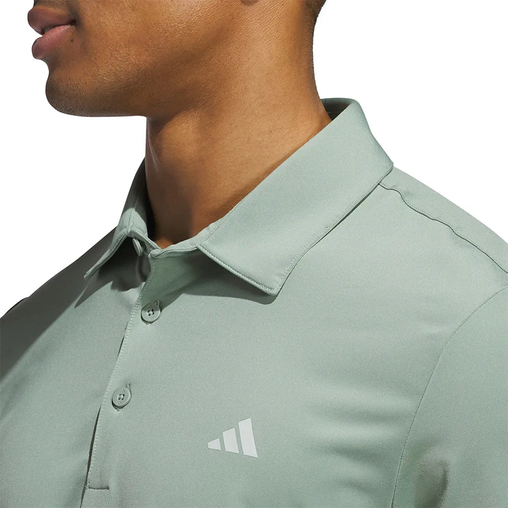 adidas Ultimate365 Solid LC Polo Shirt - Silver Green
