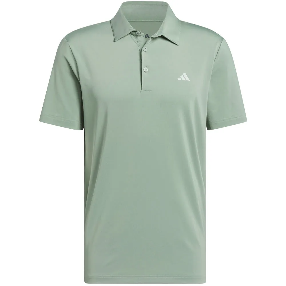 adidas Ultimate365 Solid LC Polo Shirt - Silver Green