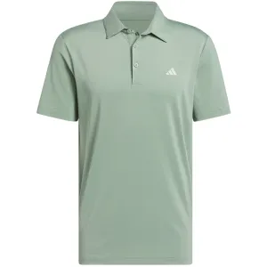 adidas Ultimate365 Solid LC Polo Shirt - Silver Green