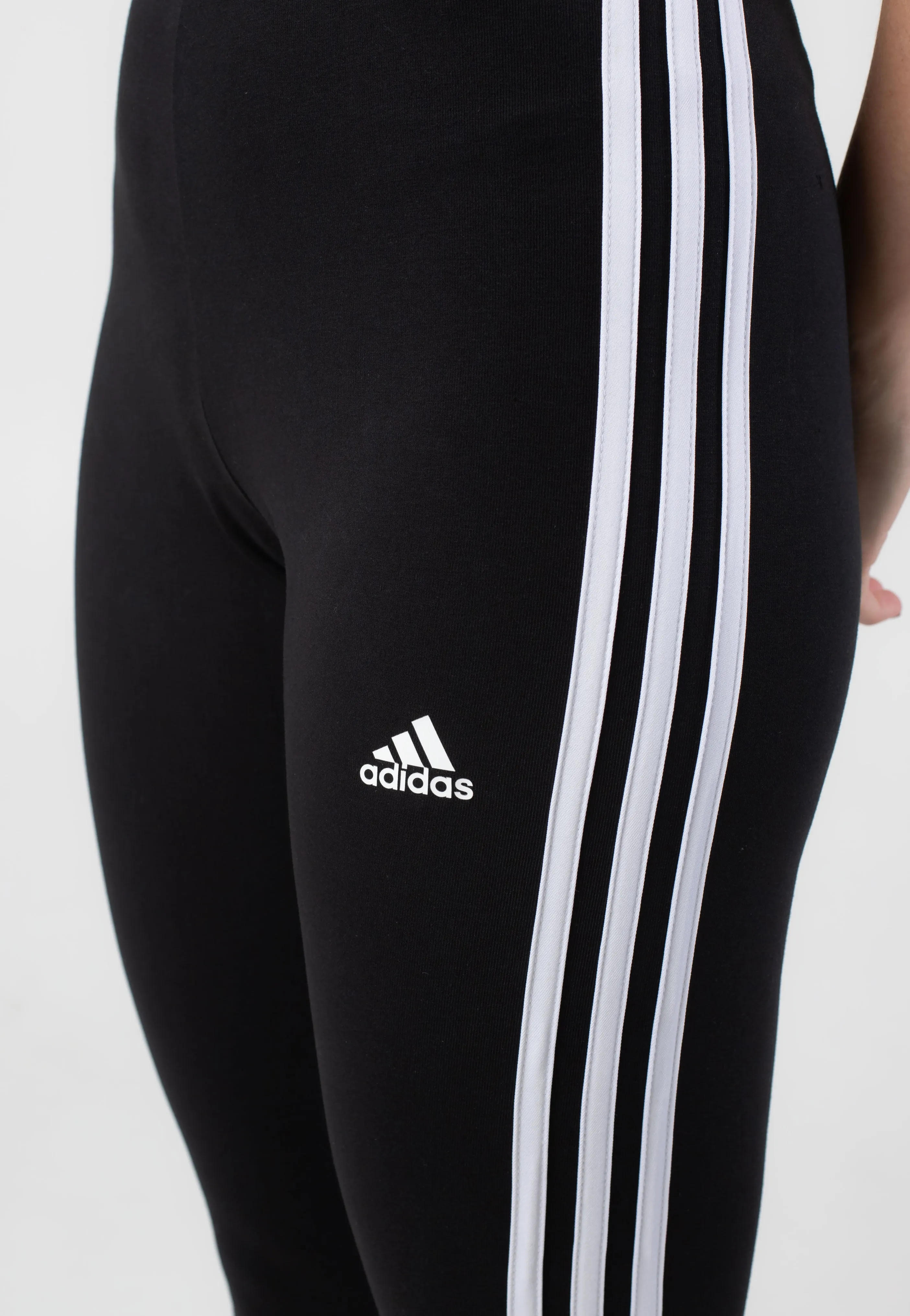 Adidas - W 3S Black/White - Leggings