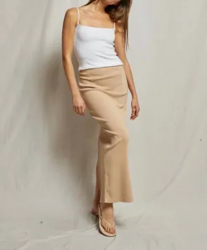 Aja Blondie Skirt In Sand Dune