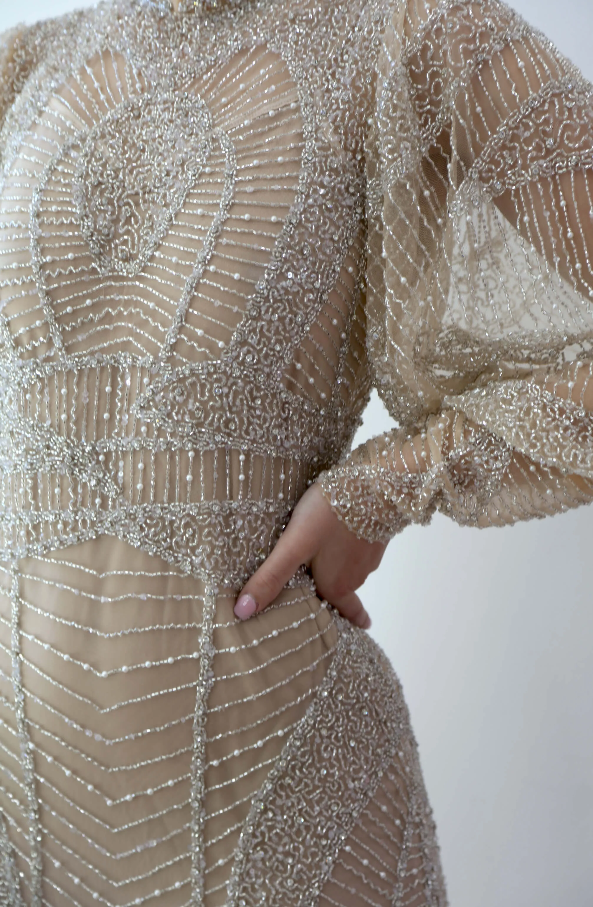 Allure Beaded Midi by HSH