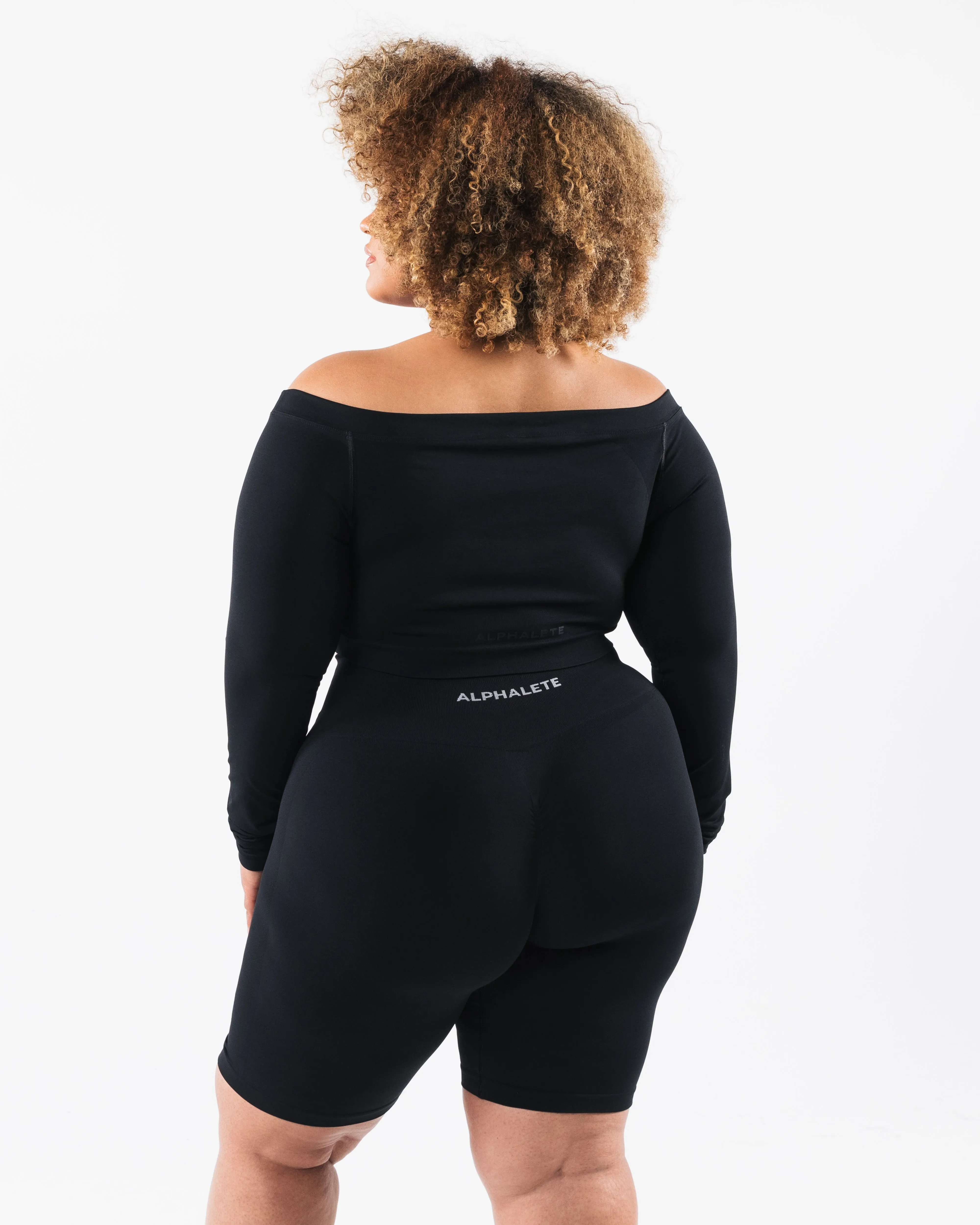 Amplify Halley LS - Black Alphalete Athletics