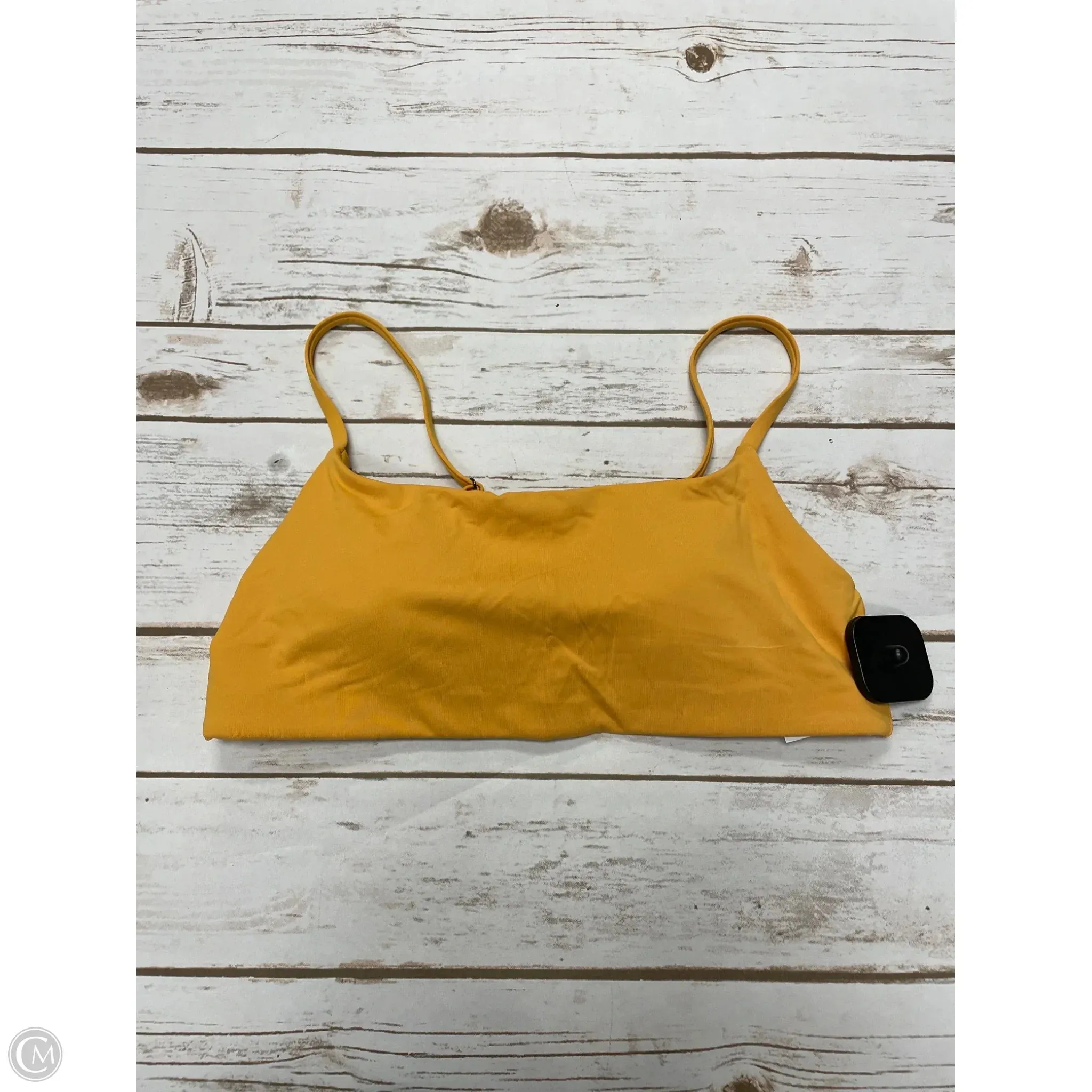 Athletic Bra By Athleta In Gold, Size: Xs