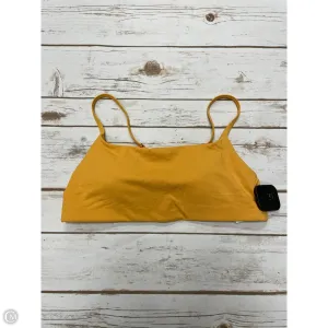 Athletic Bra By Athleta In Gold, Size: Xs