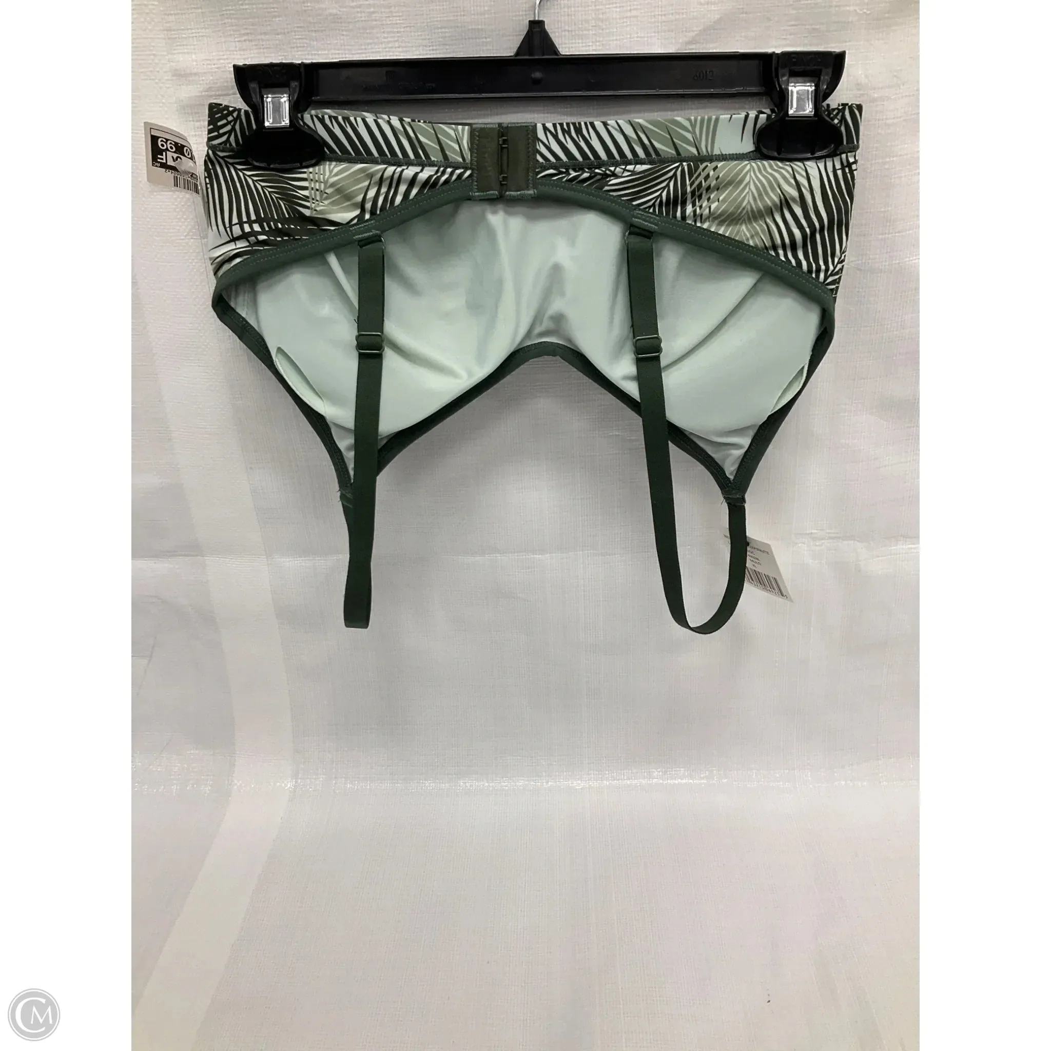 Athletic Bra By Clothes Mentor In Green, Size: Xl