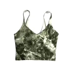 Athletic Bra By Lululemon In Green, Size: Xs