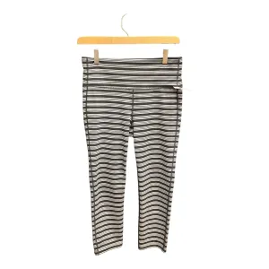 Athletic Capris By Athleta In Striped Pattern, Size: M