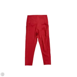 Athletic Capris By Zyia In Orange, Size: 6