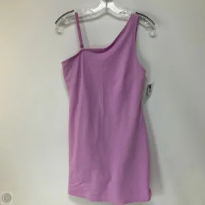 Athletic Dress By Abercrombie And Fitch In Purple, Size: Mp