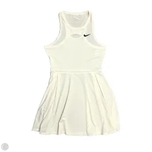 Athletic Dress By Nike In Cream, Size: S
