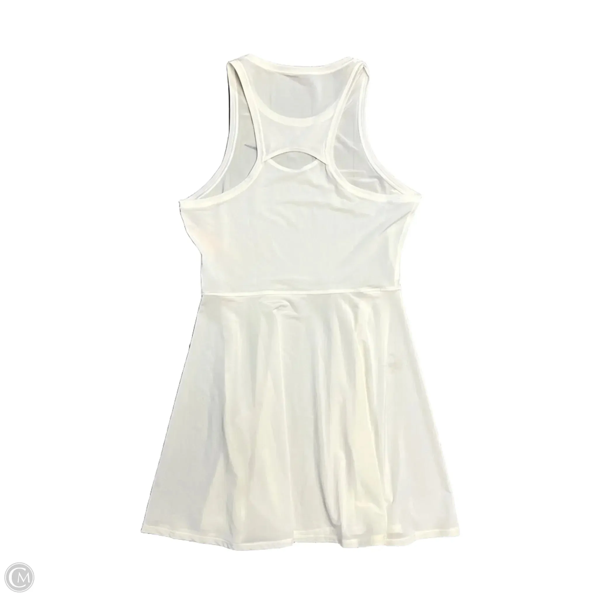 Athletic Dress By Nike In Cream, Size: S