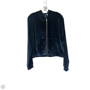 Athletic Jacket By Fabletics In Navy, Size: L