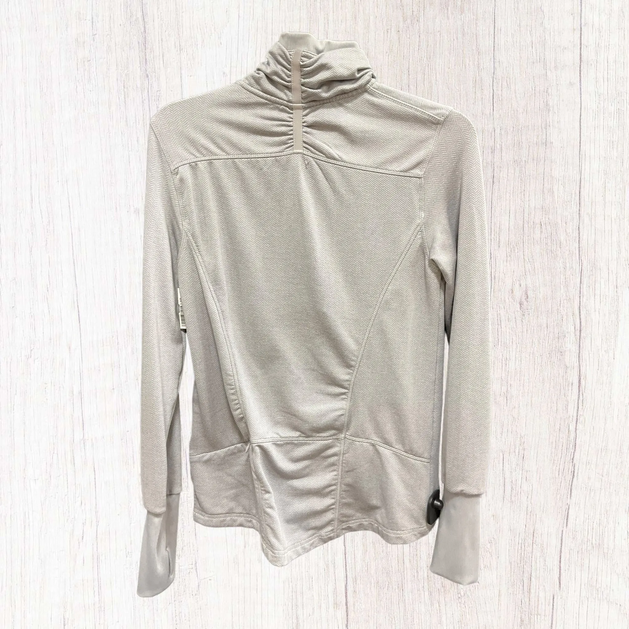 Athletic Jacket By Mondetta In Grey, Size: M