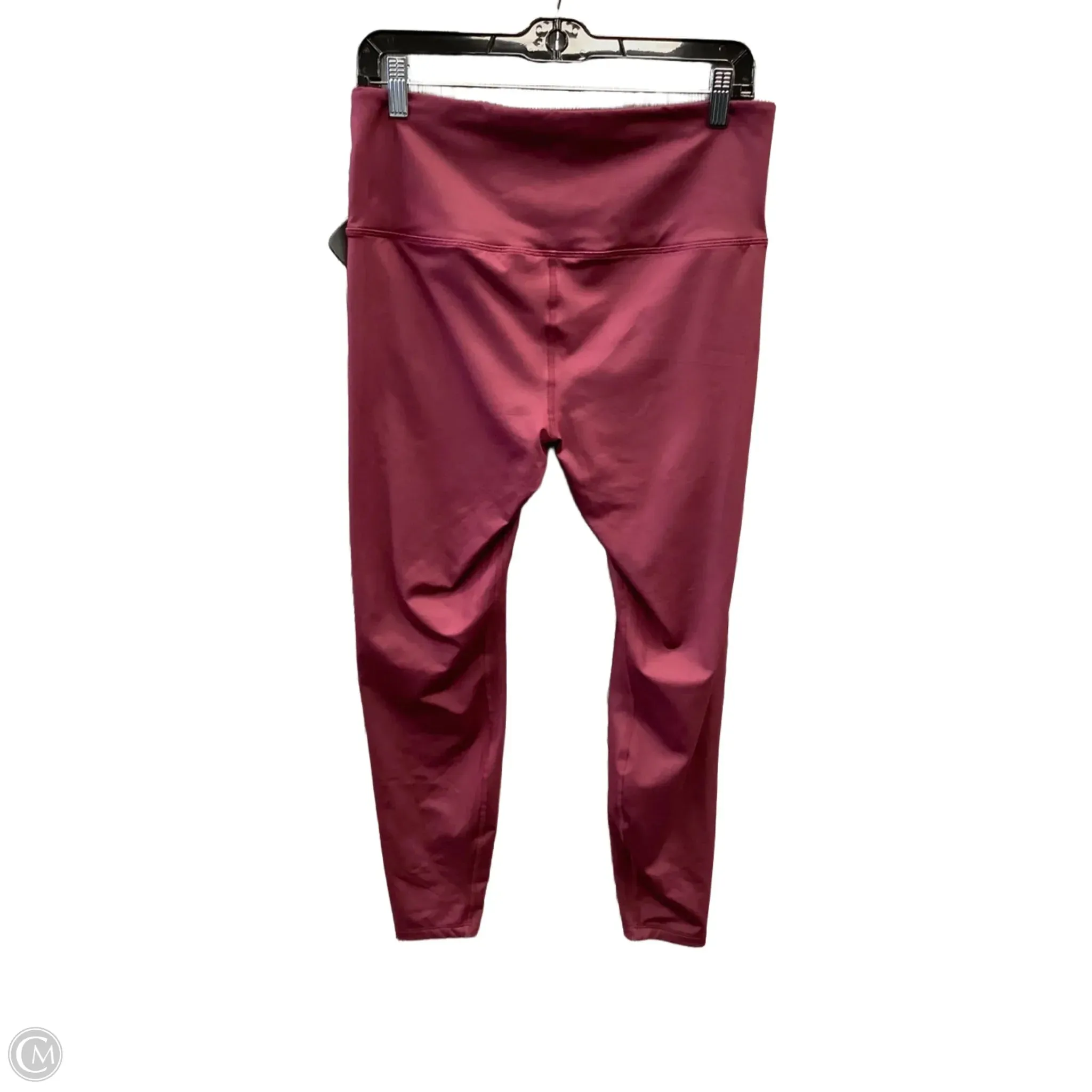 Athletic Leggings By All In Motion In Maroon, Size: L