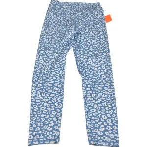 Athletic Leggings By Body In Blue & White, Size: M