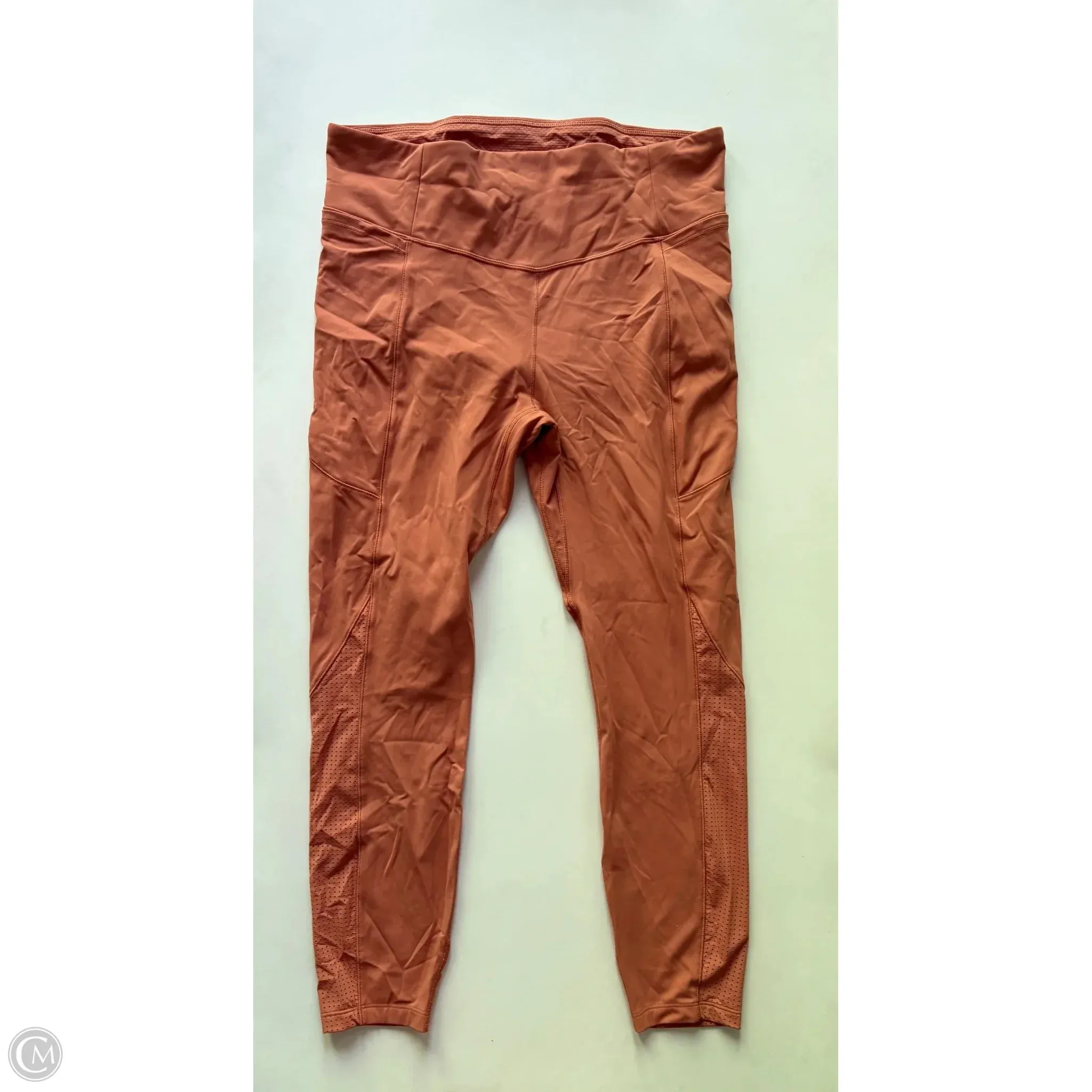 Athletic Leggings By Calia In Orange, Size: Xl