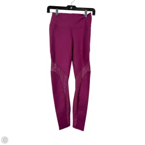 Athletic Leggings By Fabletics In Purple, Size: Xs