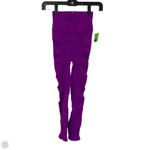 Athletic Leggings By Free People In Purple, Size: Xs