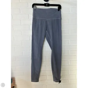 Athletic Leggings By Lululemon In Grey, Size: 8