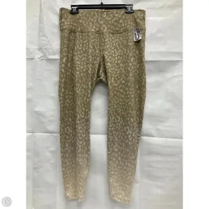 Athletic Leggings By Old Navy In Green, Size: Xl
