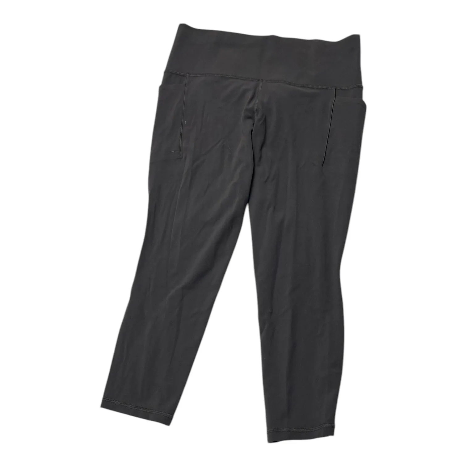 Athletic Leggings Capris By Athleta In Taupe, Size:L