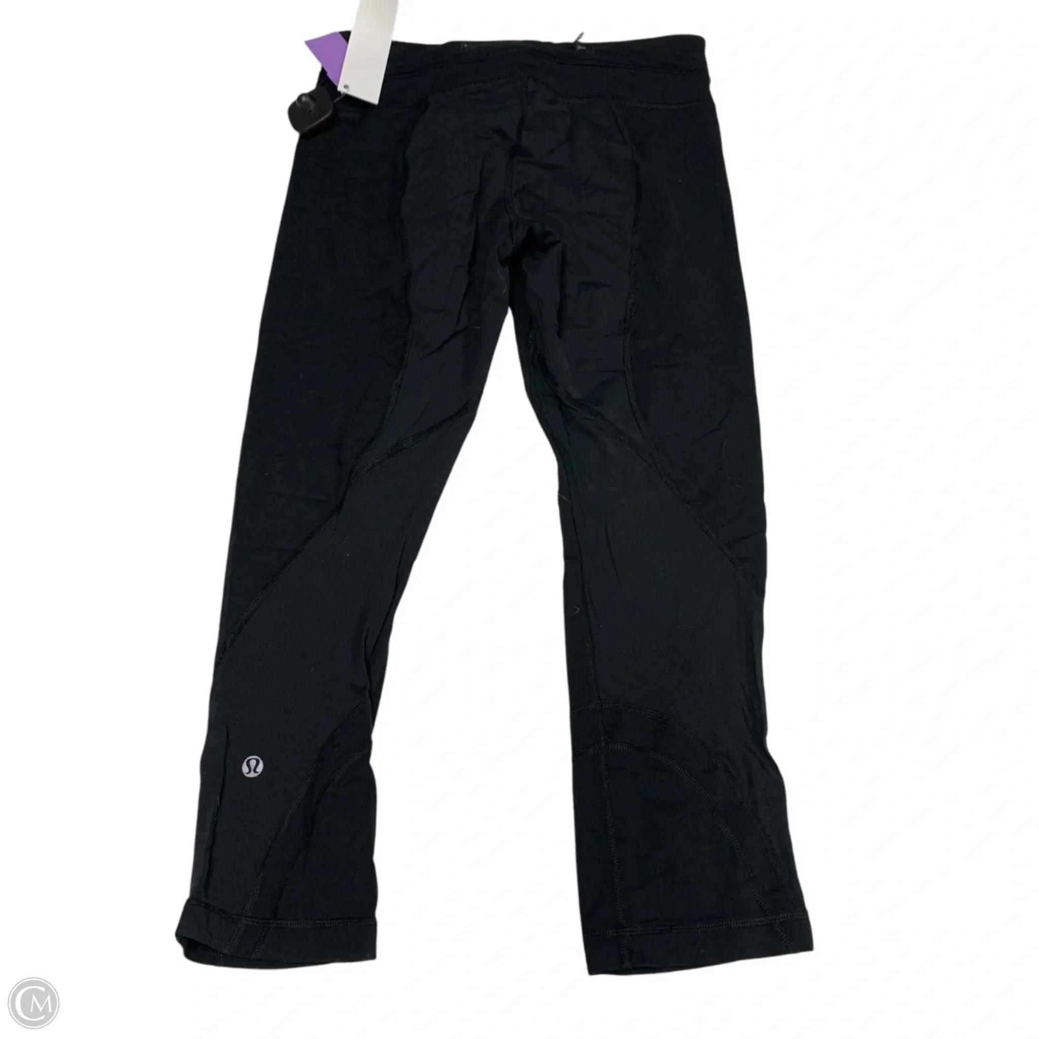 Athletic Leggings Capris By Lululemon In Black, Size: 6