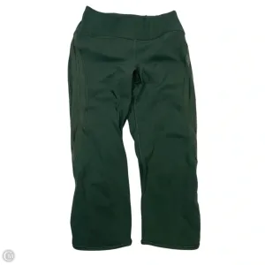 Athletic Leggings Capris By Lululemon In Green, Size: S