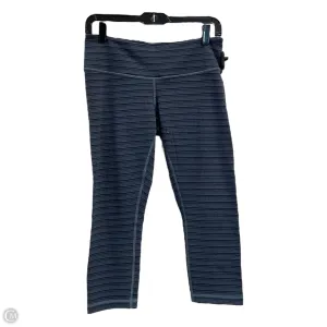 Athletic Leggings Capris By Lululemon In Grey, Size: M