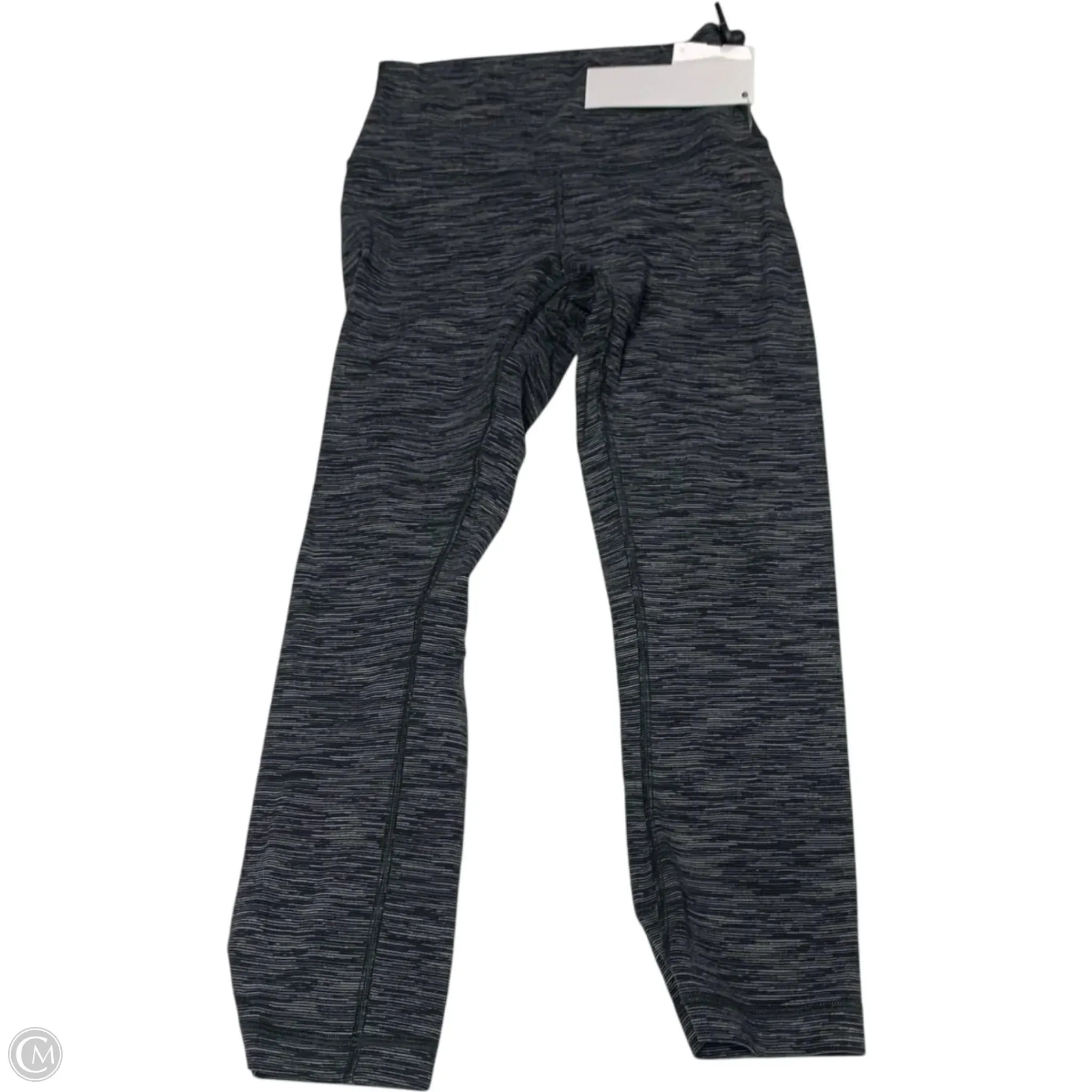 Athletic Leggings Capris By Lululemon In Grey, Size: S