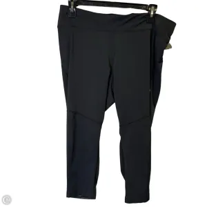 Athletic Leggings Capris By Nike Apparel In Black, Size: 2x