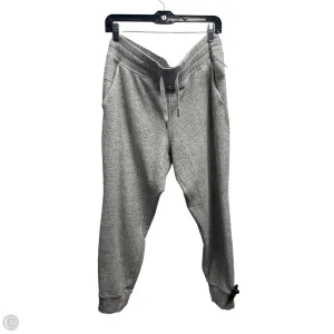 Athletic Pants By Lululemon In Grey, Size: L