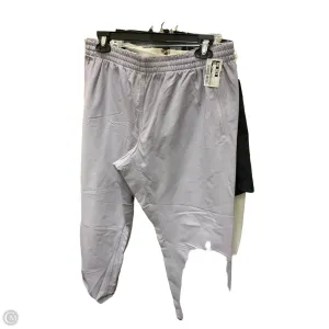 Athletic Pants By Outdoor Voices In Purple, Size: L