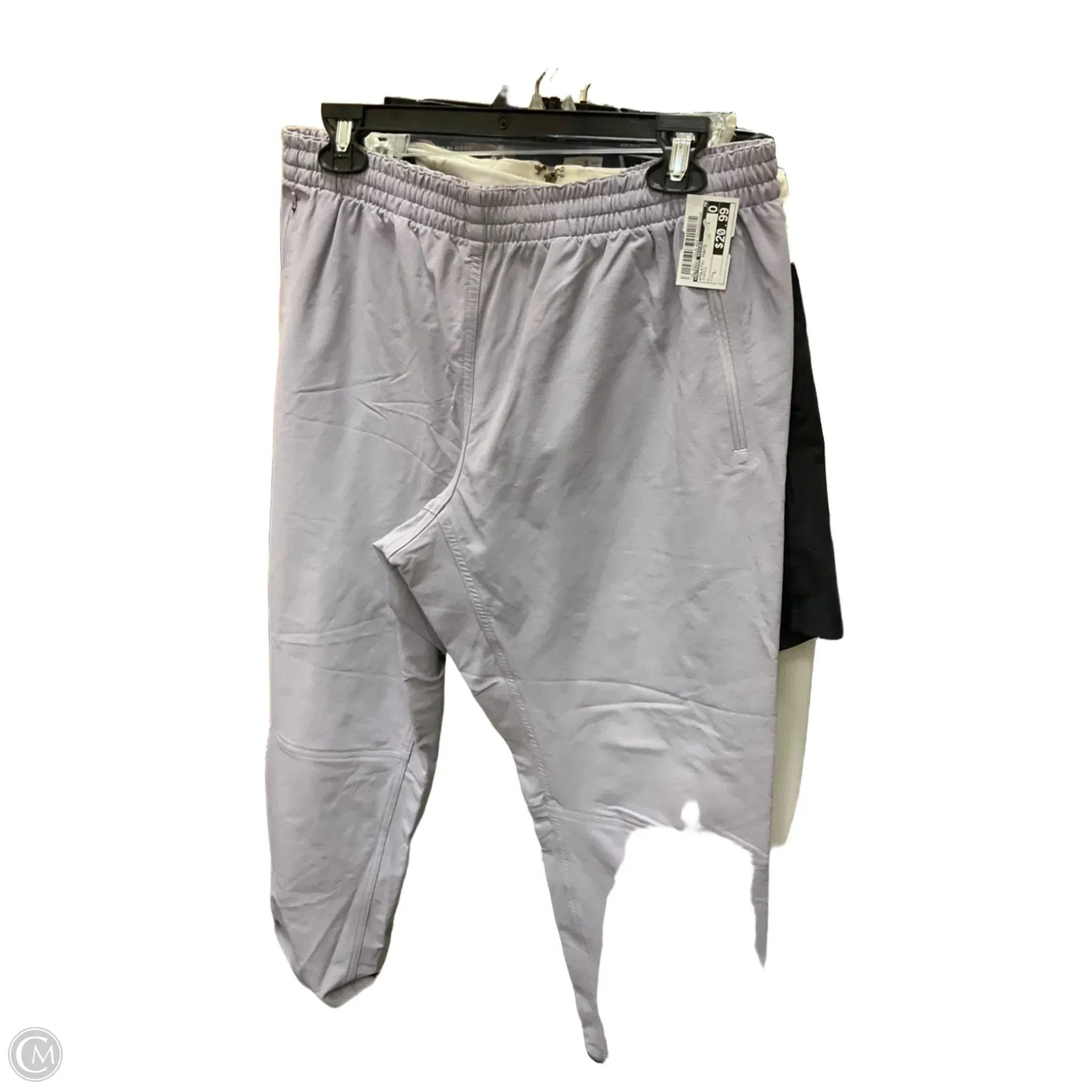 Athletic Pants By Outdoor Voices In Purple, Size: L