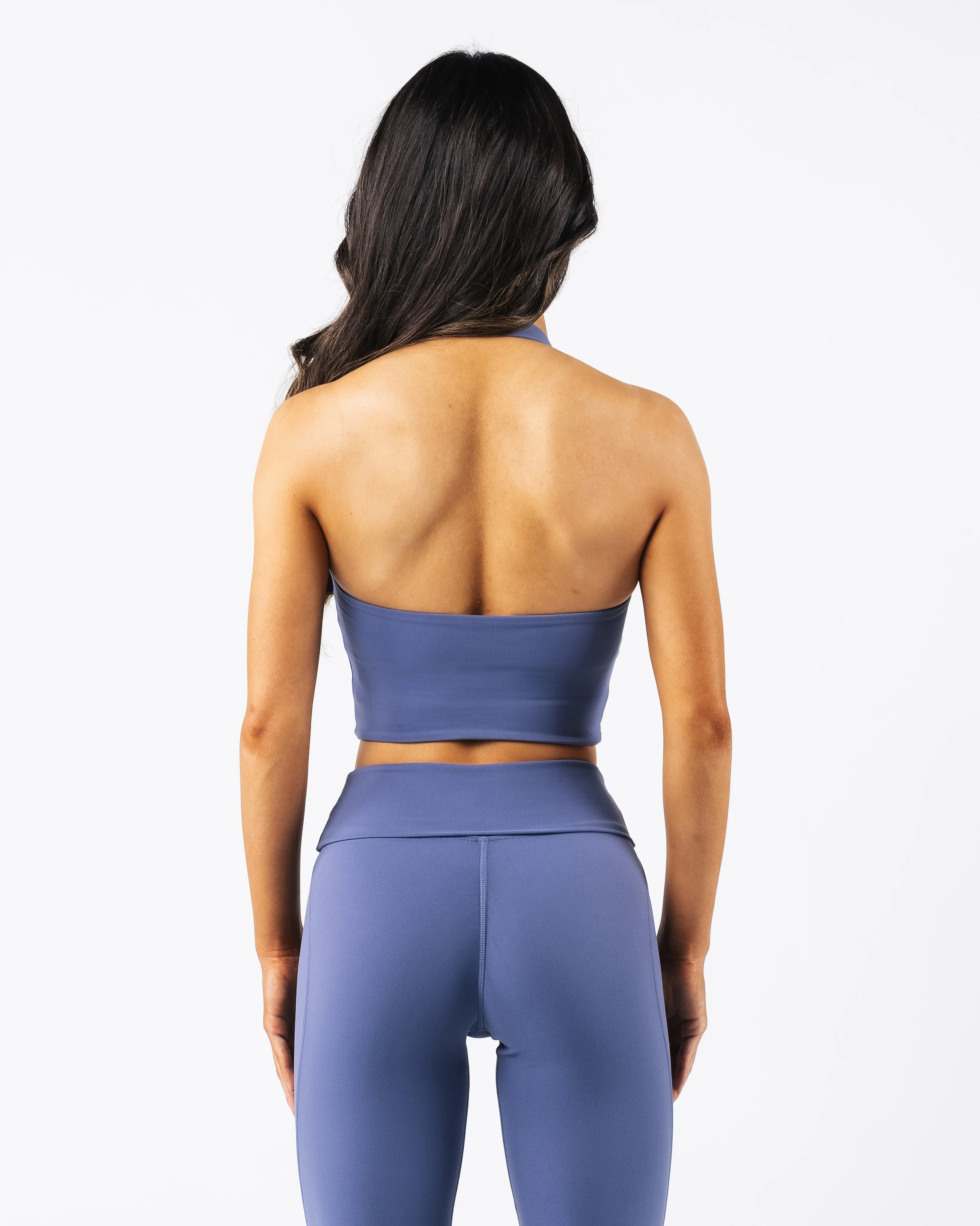 Aura Lilly Tank - Dusty Blue Alphalete Athletics