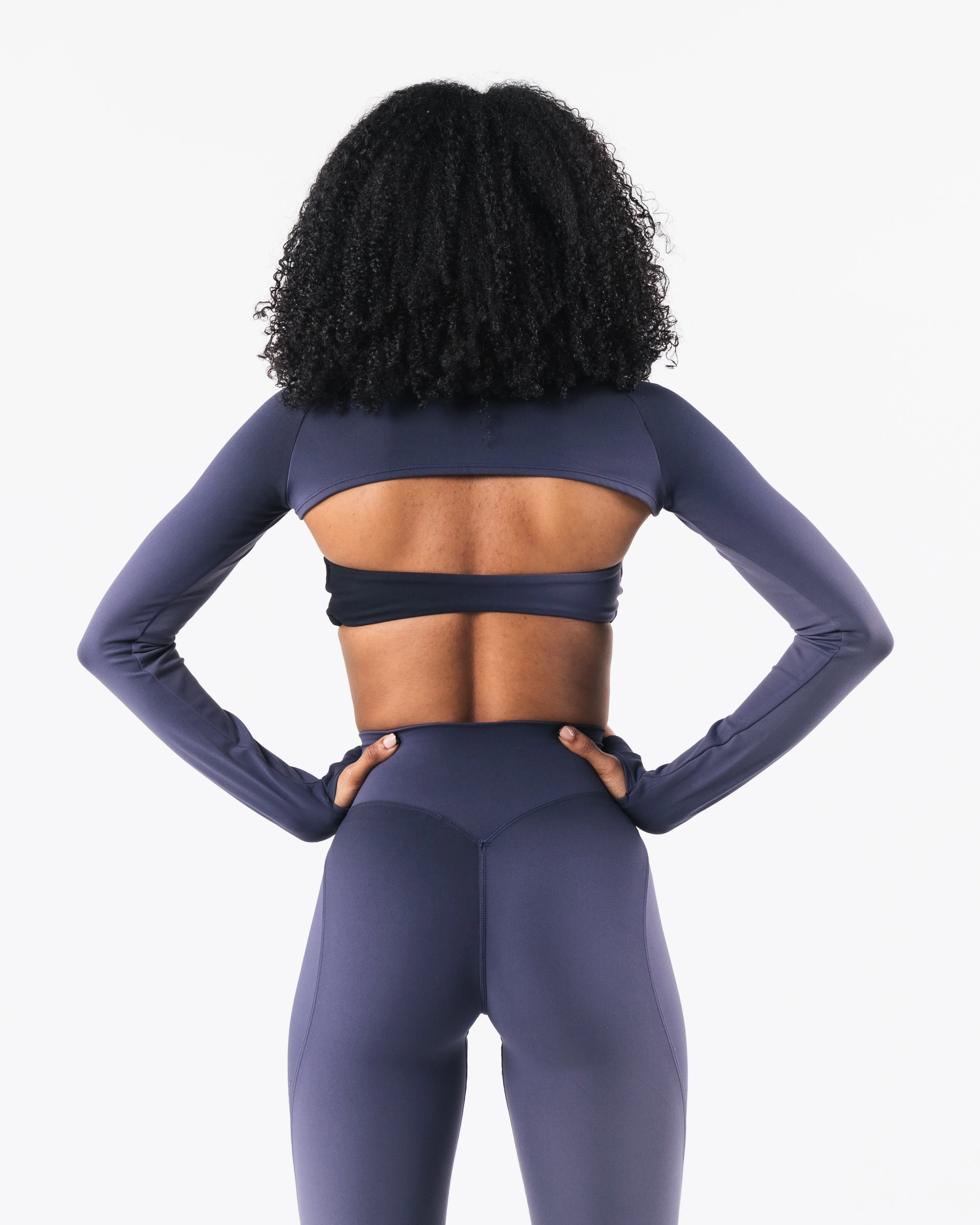 Aura Shrug LS - Aura Blizzard Print Alphalete Athletics